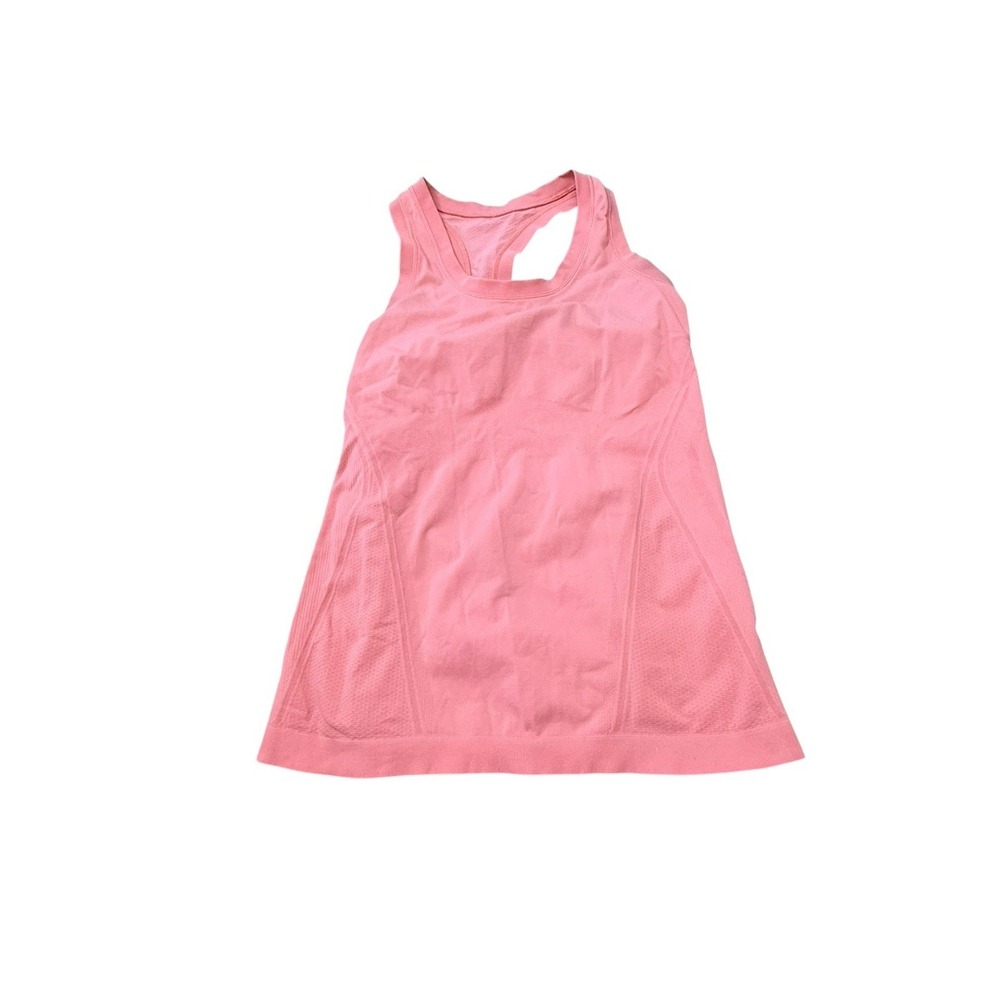 Athleta Seamless Racerback Tank Top Pink Athletic Yoga Running Women